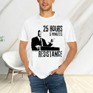 Cory Booker 25 Hour 5 Minutes Resistance T-Shirt