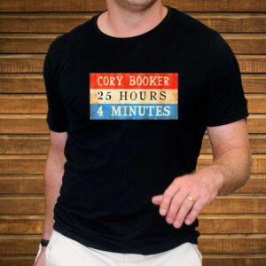 Cory Booker 25 Hours and 4 Minutes T-Shirt