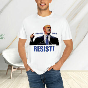 Cory Booker 25 hours 5 min resist T-Shirt