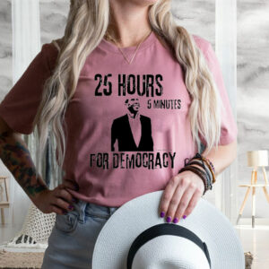 Cory Booker 25 hours 5 minutes for democracy T-Shirt