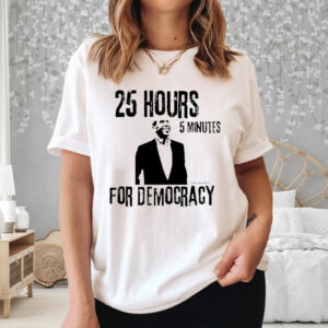 Cory Booker 25 hours 5 minutes for democracy T-Shirt