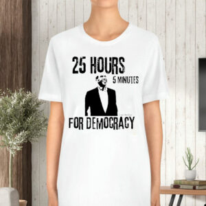 Cory Booker 25 hours 5 minutes for democracy T-Shirt