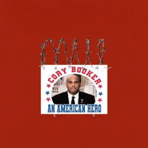 Cory Booker An America Hero 2025 Yard Sign