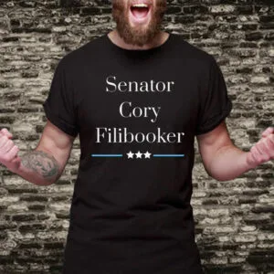 Cory Booker Filibuster 2025 T-Shirt
