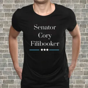 Cory Booker Filibuster 2025 T-Shirt