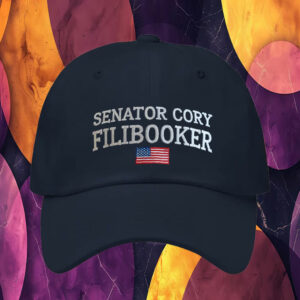 Cory Booker Filibuster Embroidered Hat