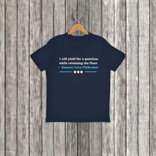 Cory Booker Filibuster T-Shirt