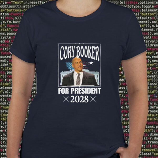 Cory Booker For President 2028 Election T-Shirt