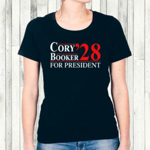 Cory Booker For President 2028 T-Shirt