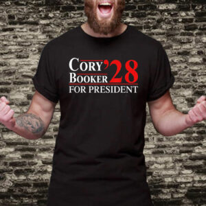 Cory Booker For President 2028 T-Shirt