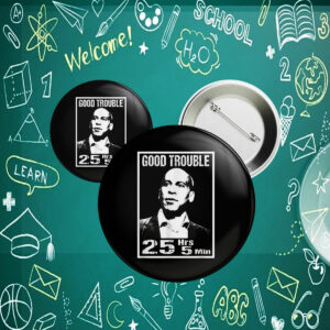 Cory Booker Good Necessary Trouble 25 Hrs And 5 Mins Button