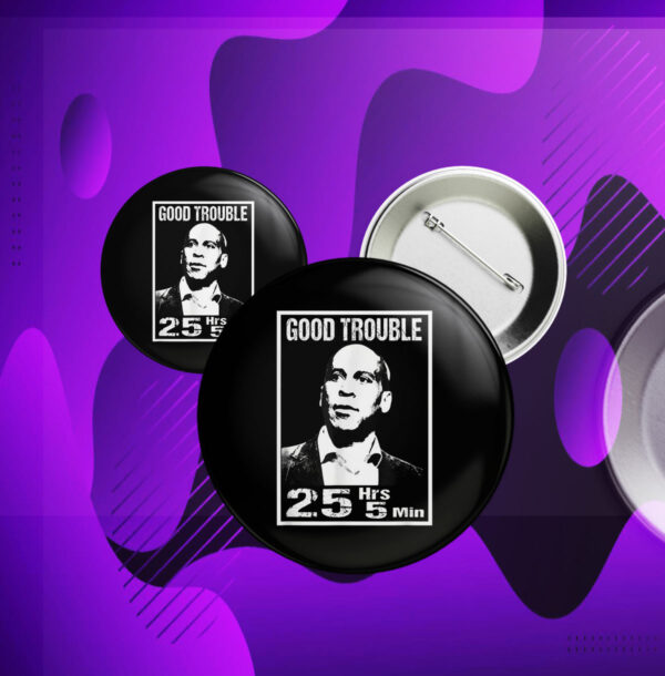 Cory Booker Good Necessary Trouble 25 Hrs And 5 Mins Button