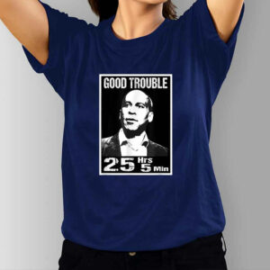 Cory Booker Good Necessary Trouble 25 Hrs And 5 Mins T-Shirt