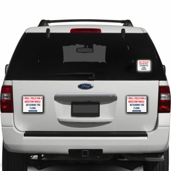 Cory Booker I Yield For A Question While Retaining The Floor Sticker ,Car Magnet