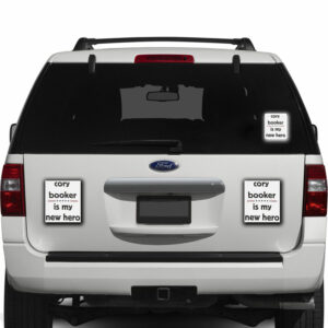 Cory Booker Is My New Hero 2025 Sticker, Car Magnet