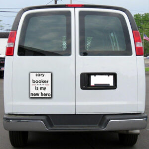 Cory Booker Is My New Hero 2025 Sticker, Car Magnet