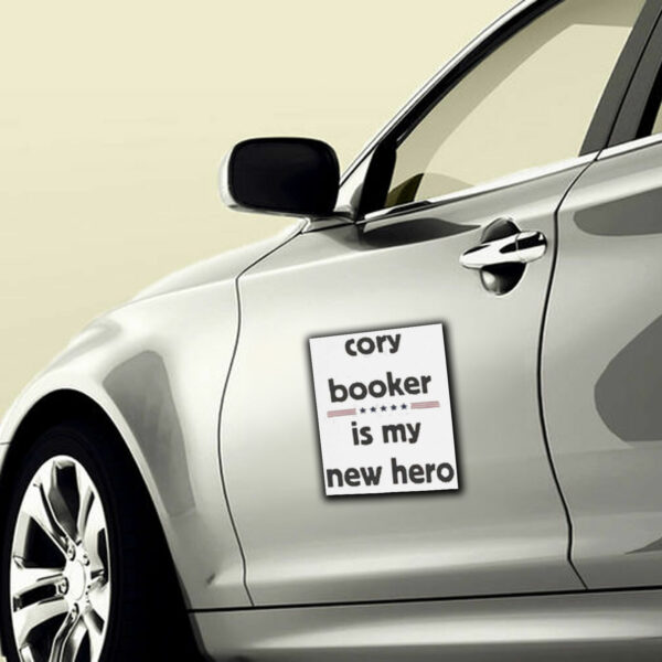 Cory Booker Is My New Hero 2025 Sticker, Car Magnet