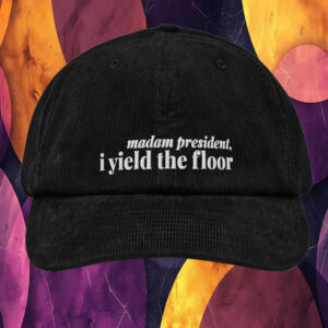 Cory Booker, Madam President, I yield the floor Hat