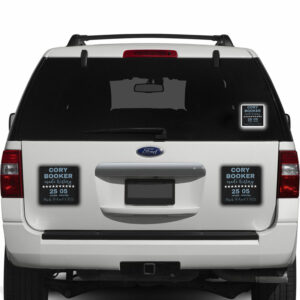Cory Booker Made History 2025, 25 Hours and 5 Minutes Sticker ,Car Magnet