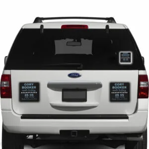 Cory Booker Made History 2025, 25 Hours and 5 Minutes Sticker ,Car Magnet