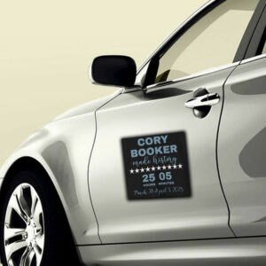 Cory Booker Made History 2025, 25 Hours and 5 Minutes Sticker ,Car Magnet