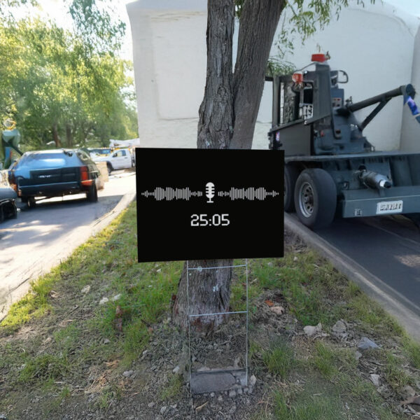 Cory Booker Senate Speech, 25 Hours Strong Yard Sign