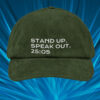 Cory Booker, Stand Up Speak Out 25:05 Hat