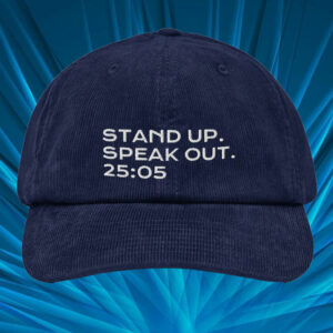 Cory Booker, Stand Up Speak Out 25:05 Hat
