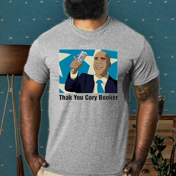 Cory Booker Thank You 2025 T-Shirt