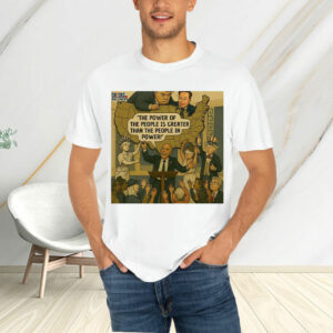Cory Booker The Power Of The People Is Greater Than The People In Power USA 2025 T-Shirt