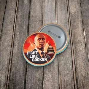 Fight Like Booker, Cory Booker Button