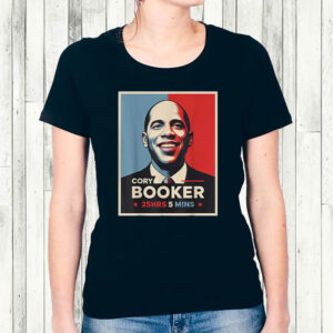 Good Necessary Trouble Corey Booker 25 Hrs and 5 Mins Funny T-Shirt