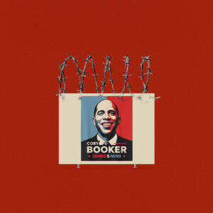 Good Necessary Trouble Corey Booker 25 Hrs and 5 Mins Yard Sign