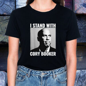 I STAND WITH CORY BOOKER 2025 T-Shirt