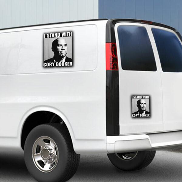 I STAND WITH CORY BOOKER Sticker ,Car Magnet