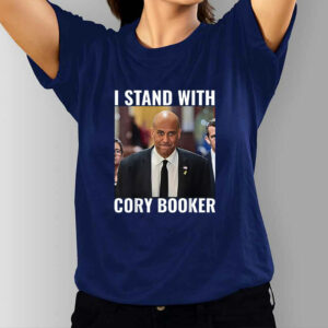 I Stand With Cory Booker Funny Speech Anti-Trump T-Shirt