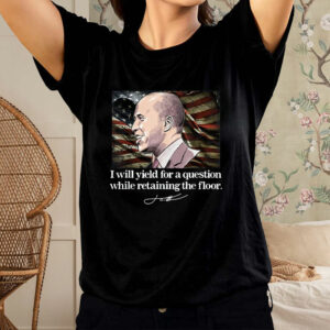 I Will Yield For A Question Booker Fillibuster Quote Meme T-Shirt