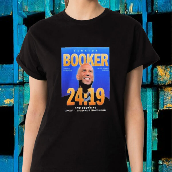 I Will Yield For A Question While Retaining The Floor Cory Booker Quote T-Shirt