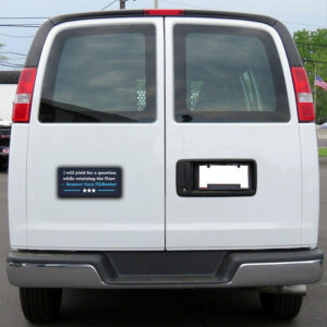 I Will Yield For A Question While Retaining The Floor, Senator Cory Filibooker Sticker ,Car Magnet