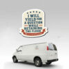 I Will Yield for a Question - While Retaining The Floor, This Is A Moral Moment Sticker ,Car Magnet