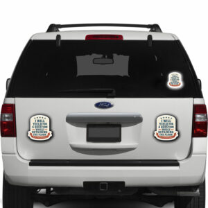 I Will Yield for a Question - While Retaining The Floor, This Is A Moral Moment Sticker ,Car Magnet