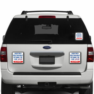 I Yield for a Question While Retaining the Floor, Resistance & Patriotism, Cory Booker 2025 Sticker, Car Magnet