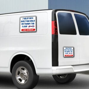 I Yield for a Question While Retaining the Floor, Resistance & Patriotism, Cory Booker 2025 Sticker, Car Magnet