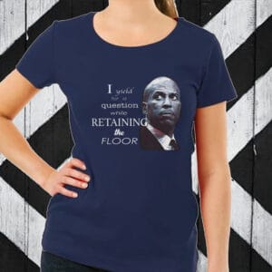 I yield for a question while retaining the floor, Senator Cory Booker T-Shirt