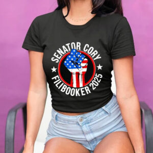 Official Senator Cory Booker 2025 T-Shirt