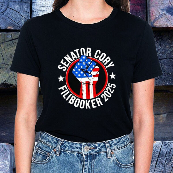 Official Senator Cory Booker 2025 T-Shirt