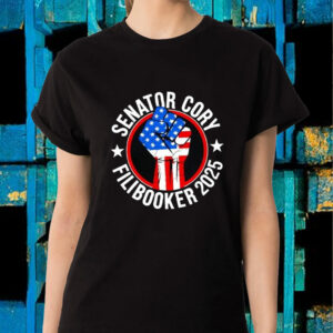Official Senator Cory Booker 2025 T-Shirt