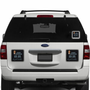 Senator Cory Booker 2025, 25 Hours and 5 Minutes of Good Trouble Sticker ,Car Magnet