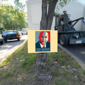 Senator Cory Booker 2025 Yard Sign