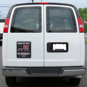 Senator Cory Booker Filibuster Cory FiliBooker New Jersey 2025 Sticker ,Car Magnet